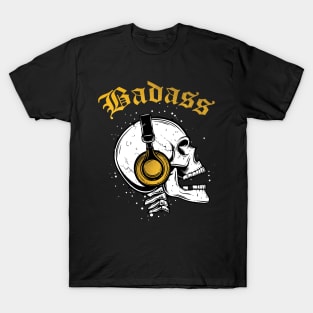 badass skull T-Shirt